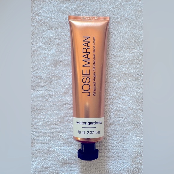 JOSIE MARAN Other - JOSIE MARAN Whipped Argan Oil Intensive Hand Cream Winter Gardenia 70ml NEW